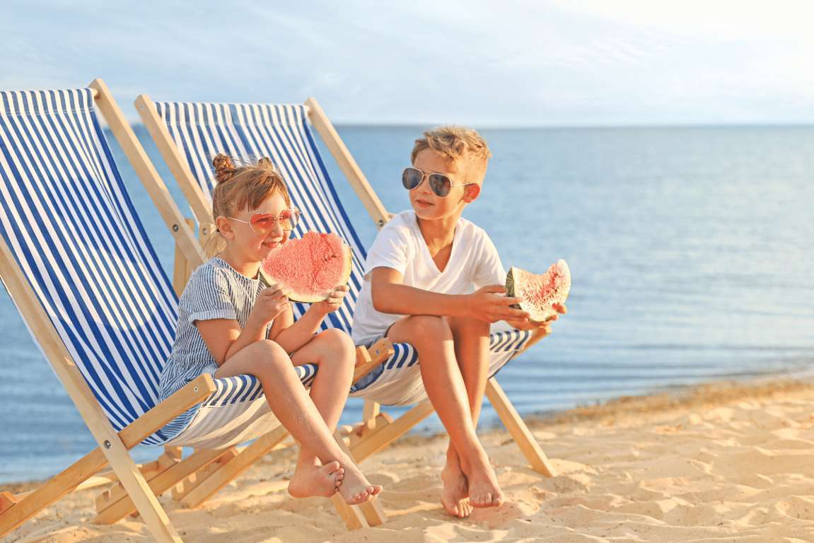 spiegare l'estate e le quattro stagioni ai bambini